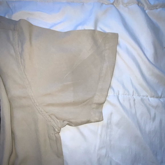 Nat Nast, 100% pure silk, shirt, beige and black size Medium, Perfect condition. - Picture 6 of 7